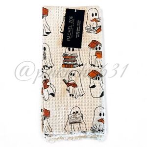 VIRAL Rachel Zoe Ghosts Reading Books Set of 3 Kitchen Hand Towels